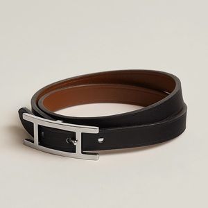 Hermès Leather Bracelet